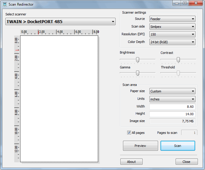 Scan Redirector RDP Edition - Scanning over Remote - Remote Scan RDP - IncentivesPro